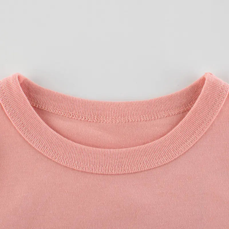 Korean Style Summer Baby Short Sleeve T-Shirt for Girls