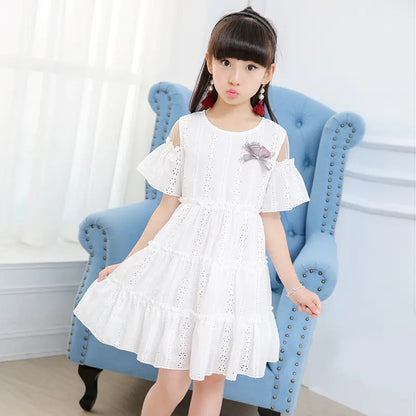 Cute Korean Western Girls' Summer Princess Dress