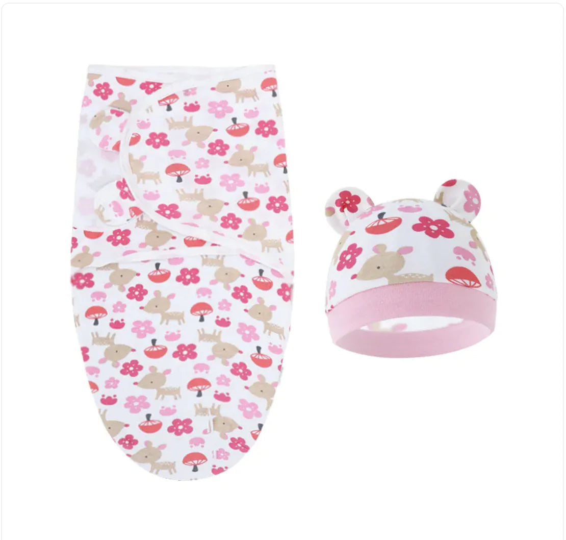 Newborn Baby Cotton Swaddle Blanket