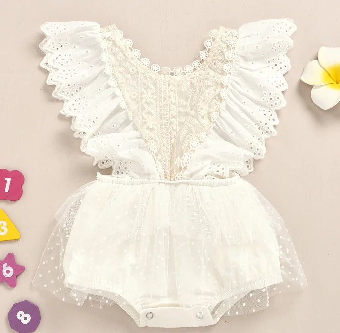 Newborn Girl Jumpsuit Romper Outfit