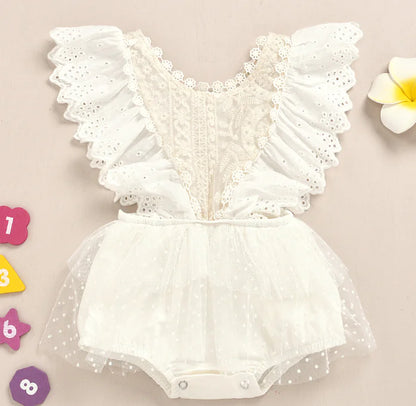 Newborn Girl Jumpsuit Romper Outfit