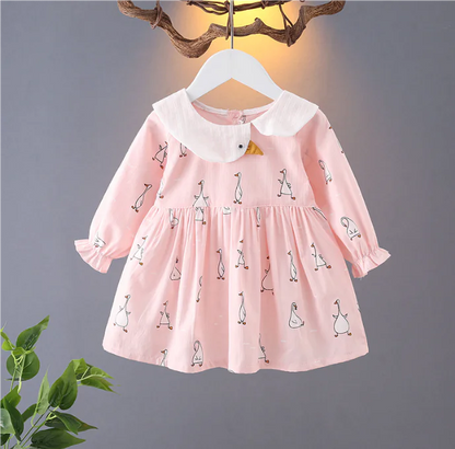 Western-Style Dress Skirt for Baby Girls