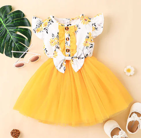 Children's Clothing, Qipao, Floral Dress
