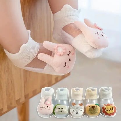 Breathable Cartoon Baby Socks for 1-3 Years Old