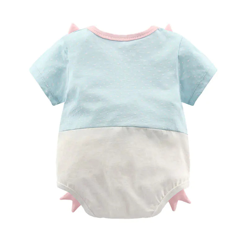 2019 Summer Baby Clothes Cute Panda Cow Romper Outfit