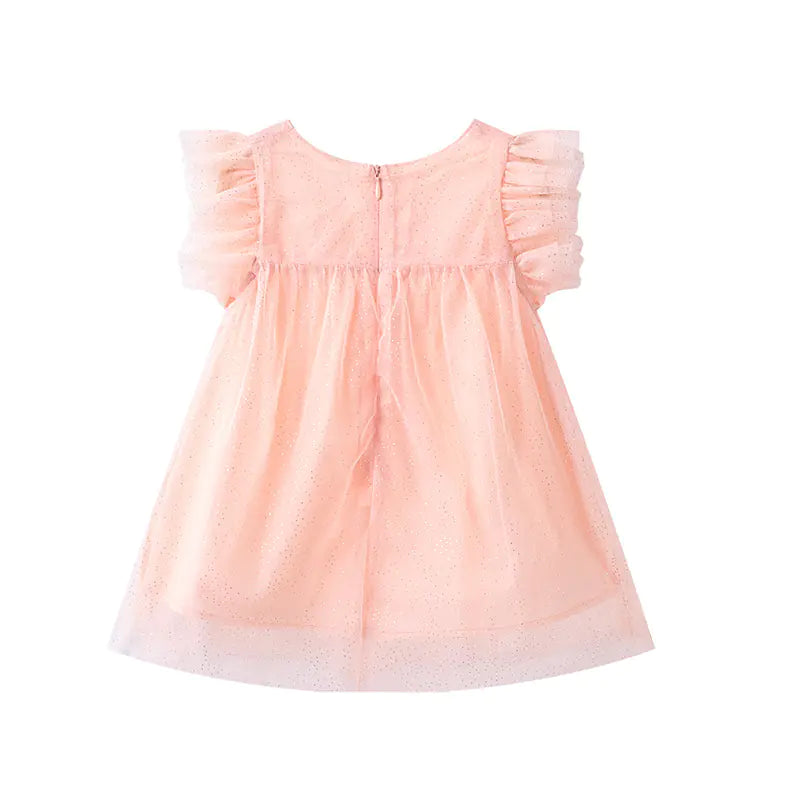 Summer Girls' Dress - Princess Tulle Chiffon Sleeveless