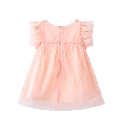 Summer Girls' Dress - Princess Tulle Chiffon Sleeveless
