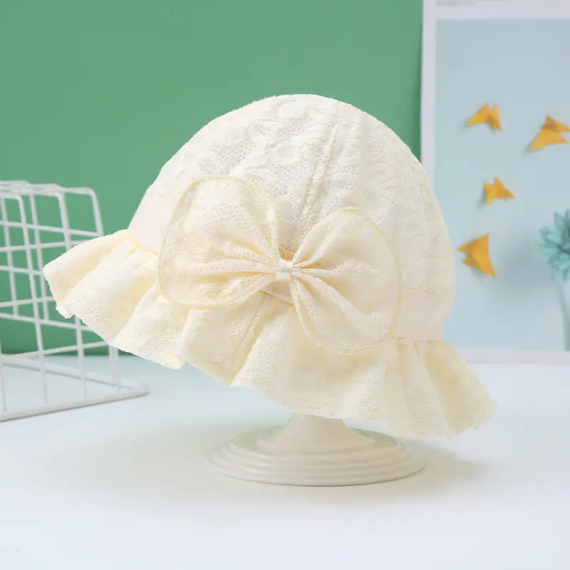 Spring Lace Baby Hat for 0-12 Months