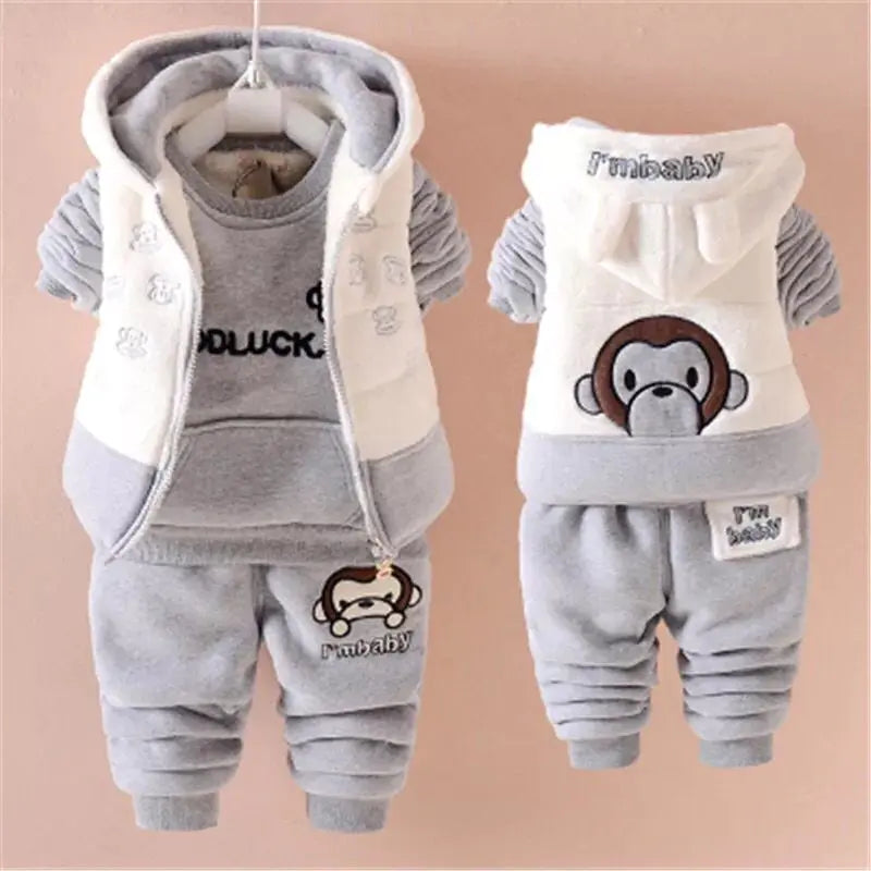 Autumn Winter Baby Clothes Set for Boys and Girls