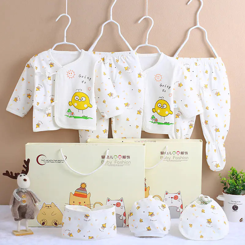 Newborn Baby Gift Set - Cotton Clothes for Infants