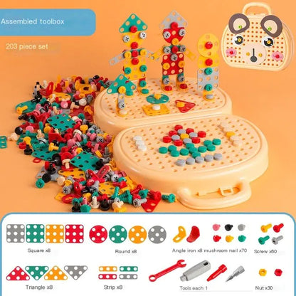 Montessori Pretend Play Toolbox for Kids Age 3+