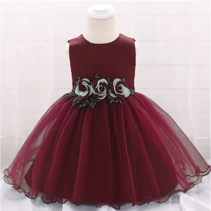 Baby Dress - Infant Tulle Princess Gown for Parties