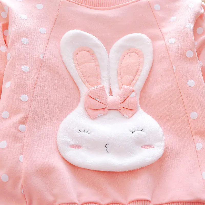 2018 Spring Outfit for Baby Girls 0-3 Years (2-Piece Set)