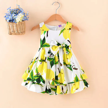 Summer Children's Sleeveless Princess Dress for Girls
